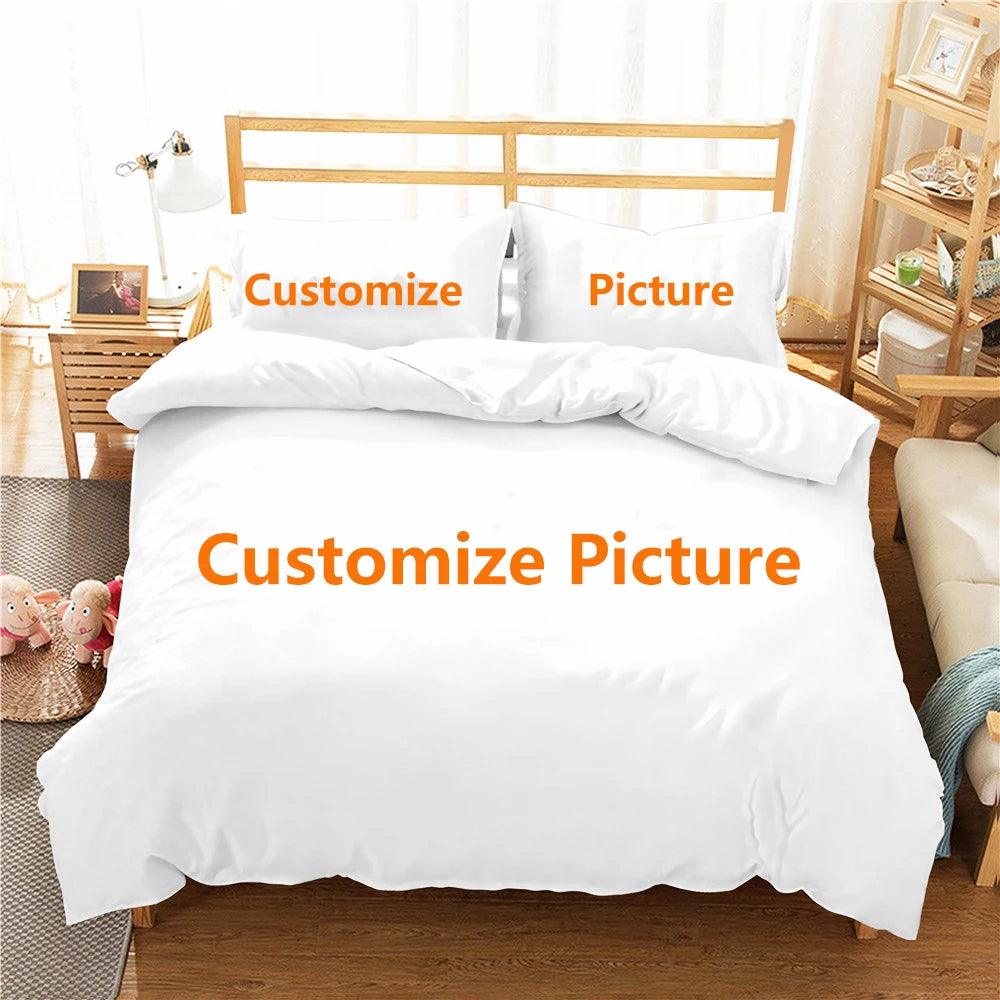 Duvet Cover 3D Printed Customized Design Image Bedding Set Pillow Case Single Queen King Size Comforter Quilt Cover Custom Drop - Heavenly Home Linens