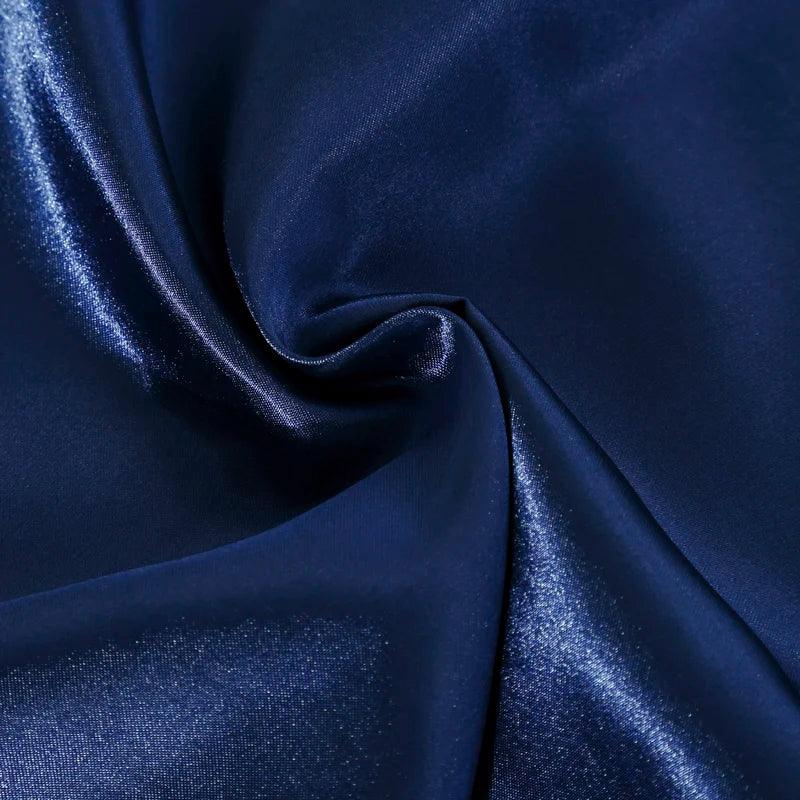 Luxury Satin Flat Sheet, Solid Color Bedsheet, Soft, Comfortable, Single, Double, Twin, King Size Bedding - Heavenly Home Linens