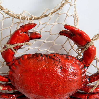 Mediterranean Style Seafood Model Decor Simulation Lobster Crab Ornaments Restaurant Hanging pendant Decoration Home Accessories